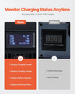 VEVOR Forklift Battery Charger Smart Automatic 36V 30A Fast Charger Portable