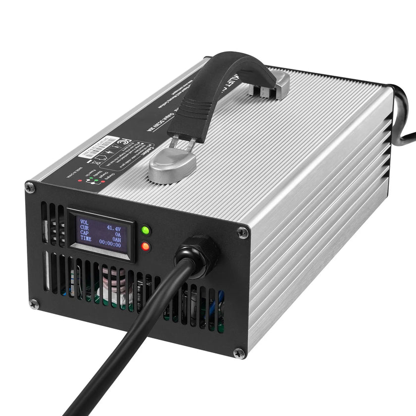 VEVOR Forklift Battery Charger Smart Automatic 36V 30A Fast Charger Portable