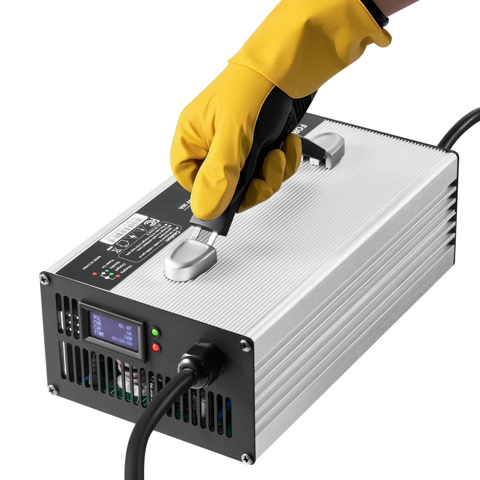 VEVOR Forklift Battery Charger Smart Automatic 36V 30A Fast Charger Portable