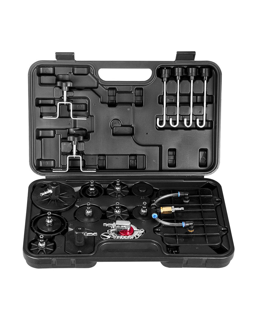 VEVOR 12 Pcs Brake Master Bleeder Kit Brake Bleeder Adapter Set for Most Vehicles