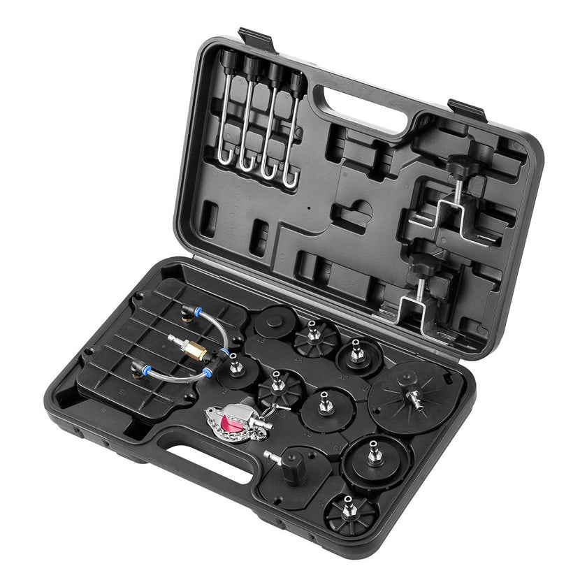 VEVOR 12 Pcs Brake Master Bleeder Kit Brake Bleeder Adapter Set for Most Vehicles
