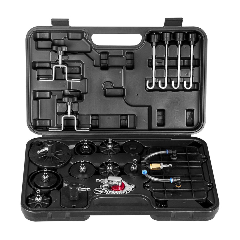 VEVOR 12 Pcs Brake Master Bleeder Kit Brake Bleeder Adapter Set for Most Vehicles