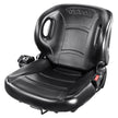 VEVOR Universal Forklift Seat,Tractor Seat with Adjustable Angle Back, Micro Switch and Seatbelt,Wrap-around Forklift Seat for Tractor Loader Excavator