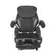 VEVOR Forklift Seat Fold Down Tractor Suspension Seat Adjustable Back & Headrest