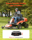 VEVOR Seat Suspension Kit without Slider Track Fits Lawn Mower Forklift Tractor