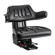 VEVOR Waterproof Forklift Seat Adjustable Tractor Suspension Seat Mower Digger
