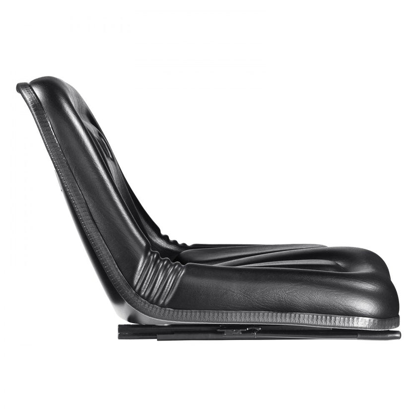 VEVOR Universal Tracor Seat, Lawn Mower Seat with Micro Switch and Drainage Holes, 6.3-13.4 inch Extended Slot Tractor Seat for Tractor Loader Excavator