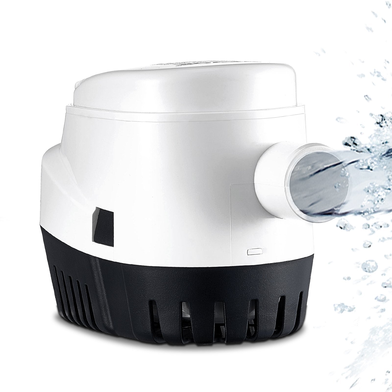 VEVOR Bilge Pump, 1100GPH 12V Automatic Submersible Boat Bilge Water Pump with Float Switch, 1.1