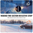VEVOR Driveway Markers, 30 PCS 48 inch, 0.31 inch Diameter, Orange Fiberglass Poles Snow Stakes with Reflective Tape, 12