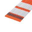 VEVOR Driveway Markers, 50 PCS 48 inch, 0.31 inch Diameter, Orange Fiberglass Poles Snow Stakes with Reflective Tape, 12