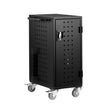 VEVOR Charging Cart Mobile Locking Charging Cart 16 Devices for Laptop & Tablet