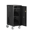 VEVOR Charging Cart Mobile Locking Charging Cart 20 Devices for Laptop & Tablet
