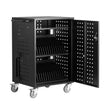 VEVOR Charging Cart Mobile Locking Charging Cart 32 Devices for Laptop & Tablet