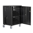 VEVOR Charging Cart Mobile Locking Charging Cart 36 Devices for Laptop & Tablet
