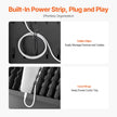VEVOR Charging Cart Mobile Open Charging Cart 16 Devices for Laptop and Tablet