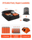 VEVOR Car Rooftop Cargo Carrier Bag 21 Cubic Feet Cargo Carrier for Car Roof