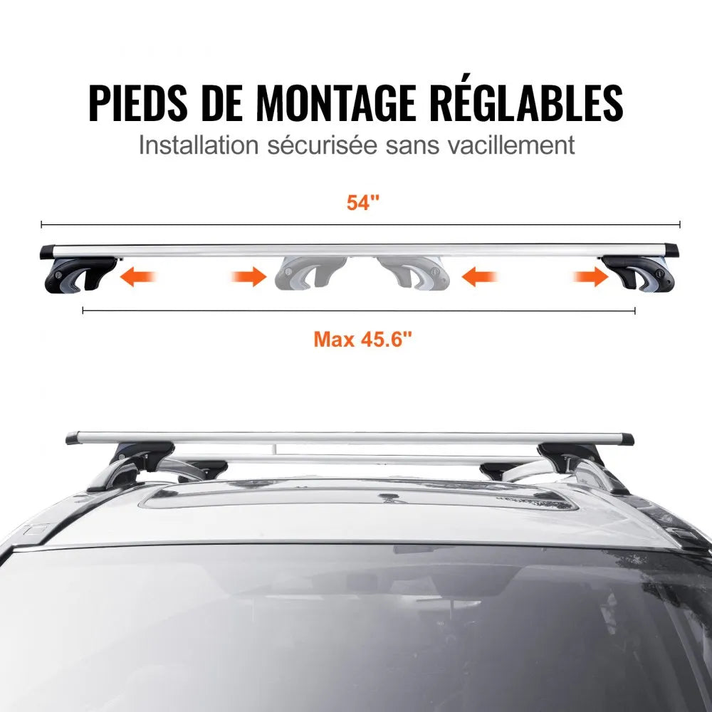VEVOR Universal Roof Rack Cross Bars, 54