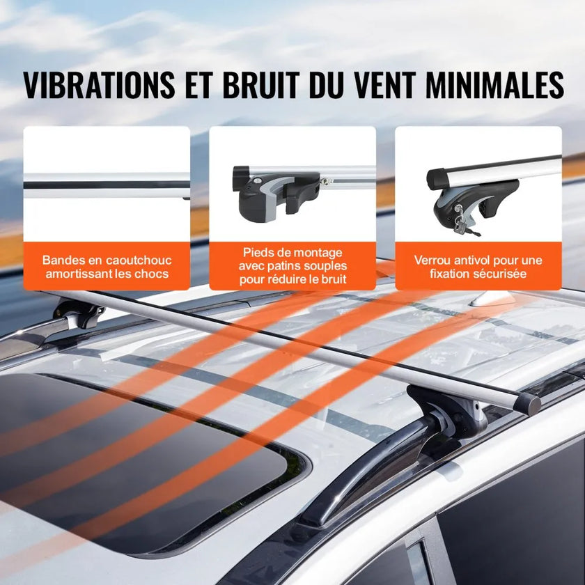 VEVOR Universal Roof Rack Cross Bars, 54