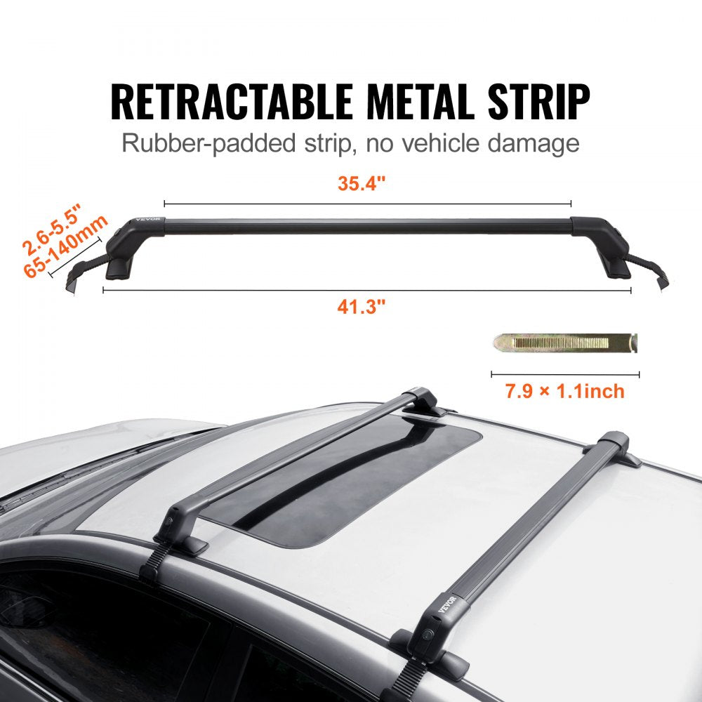 VEVOR Universal Roof Rack Cross Bars, 41.3