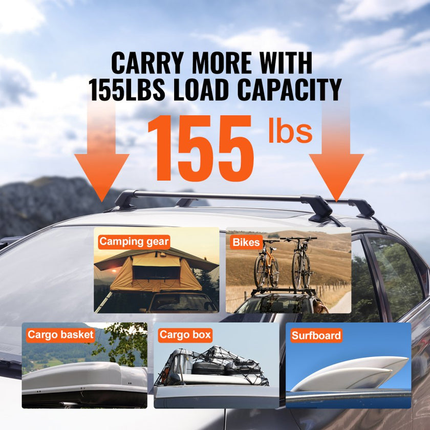 VEVOR Universal Roof Rack Cross Bars, 41.3