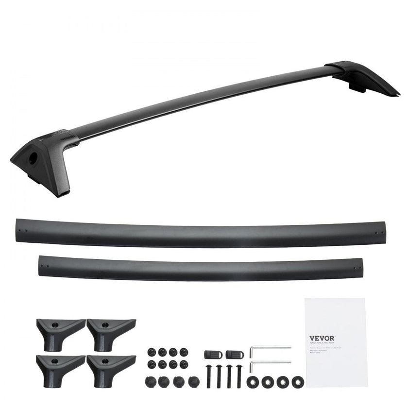 VEVOR Roof Rack Cross Bars, Compatible with Toyota RAV4 2019-2023, 260lbs Load Capacity, Aluminum Anti-Rust Crossbars with Locks, Rooftop Cargo Bag Luggage Carrier (Not Fit for Adventure/TRD Off-Road)