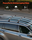 VEVOR Cross Bars Roof Racks Fit Toyota Highlander with Roof Rails 165lb Capacity