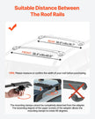 VEVOR Roof Rack Cross Bars 200 LBS Capacity Fit Subaru Crosstrek 2018-2024