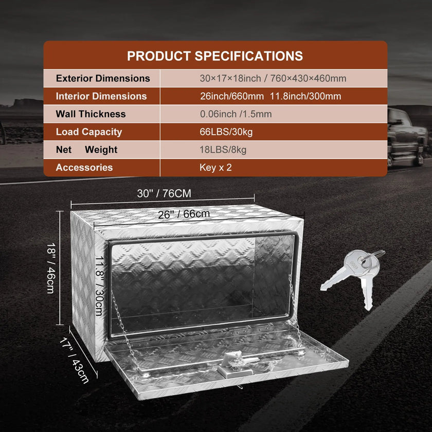 VEVOR Underbody Truck Box, 30