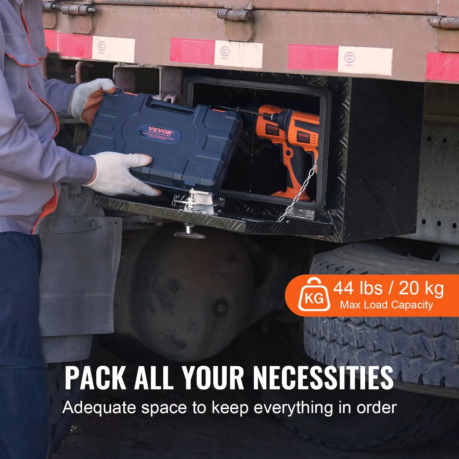 VEVOR Underbody Aluminum Truck Tool Box 18