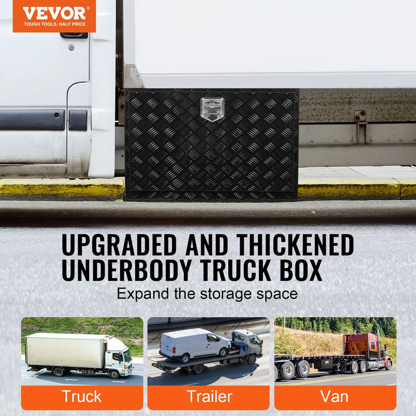 VEVOR Underbody Aluminum Truck Tool Box 48
