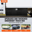 VEVOR Underbody Aluminum Truck Tool Box 60