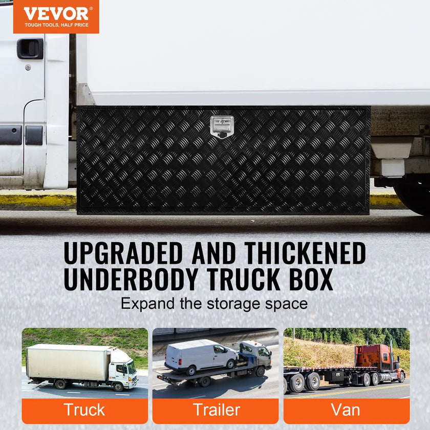 VEVOR Underbody Aluminum Truck Tool Box 60