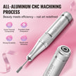 VEVOR Electric Rechargeable Nail Drill, 40,000RPM Portable Cordless Nail E File Machine, LCD-Display Acrylic Gel Grinder Tool with 6 Bits and 50PCS Sanding Bands for Manicure Pedicure Carve Polish