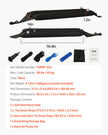 VEVOR Inflatable Roof Rack Pads 88lbs Load Capacity for Kayak Canoe Surfboard