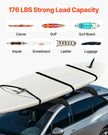 VEVOR Soft Roof Rack Pads, 31.5