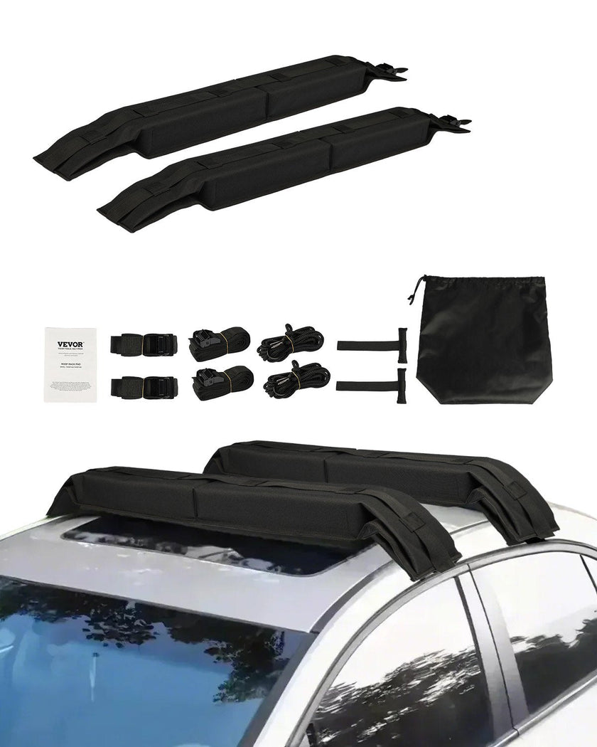 VEVOR Soft Roof Rack Pads, 31.5