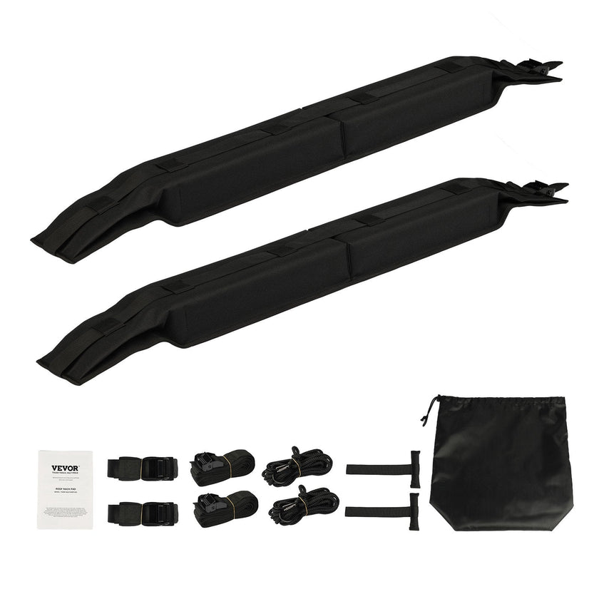 VEVOR Soft Roof Rack Pads, 31.5