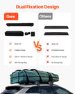 VEVOR Roof Rack Pads for Crossbar 176lbs Load Capacity for Kayak Canoe Surfboard
