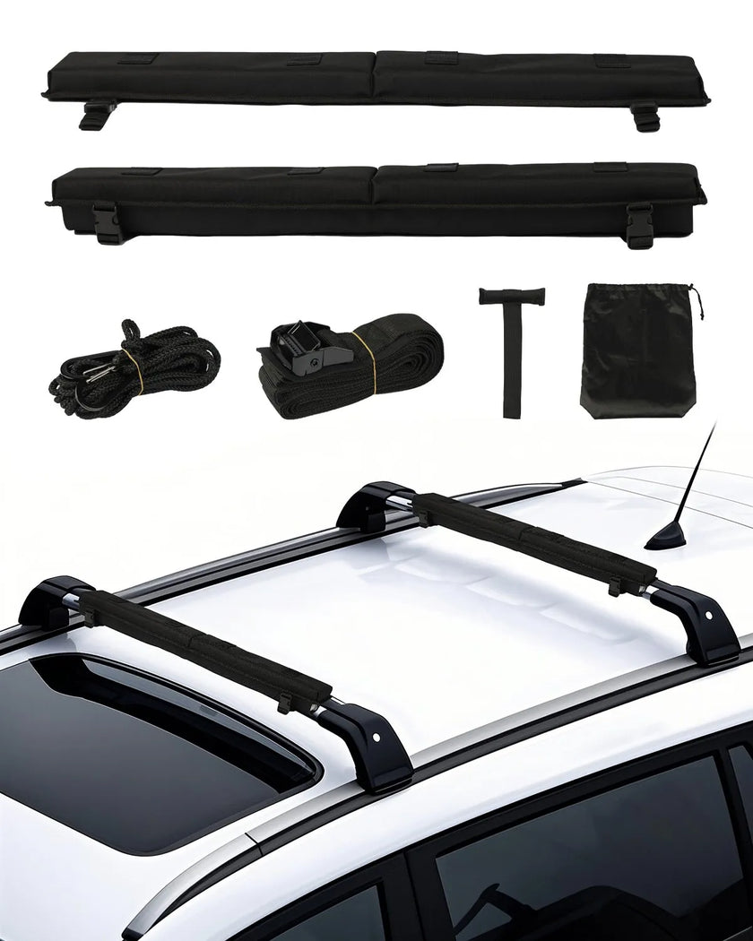 VEVOR Roof Rack Pads for Crossbar 176lbs Load Capacity for Kayak Canoe Surfboard