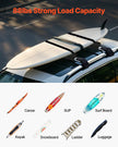 VEVOR Roof Rack Pads for Crossbar 88lbs Load Capacity for Kayak Canoe Surfboard