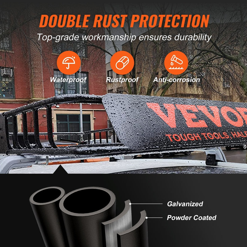 VEVOR Roof Rack Cargo Basket, 46