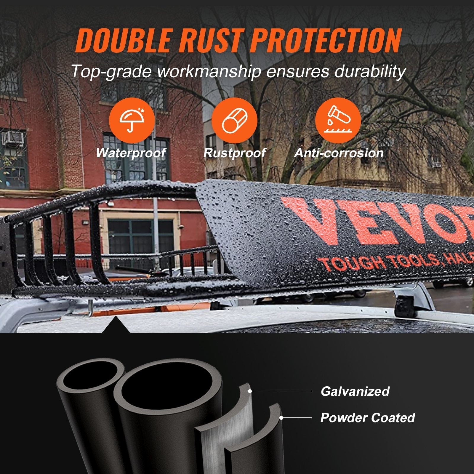 VEVOR Roof Rack Cargo Basket, 51