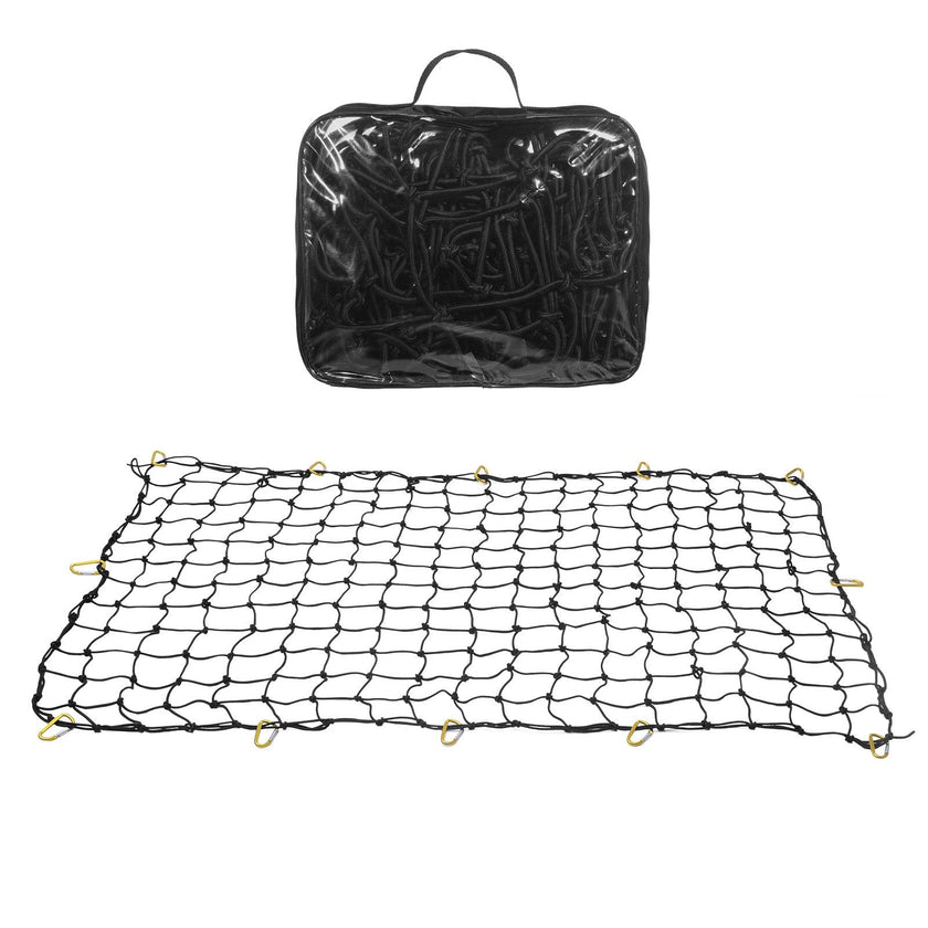 VEVOR Cargo Net Heavy Duty Bungee Cargo Net 7.2' x 10.8' Stretchable for Trucks