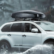 VEVOR Rooftop Cargo Carrier 8 Cubic Feet Luggage Storage Box ABS for SUVs Cars