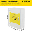 VEVOR Tesla Charger Station Box, 28 x 20 x 10