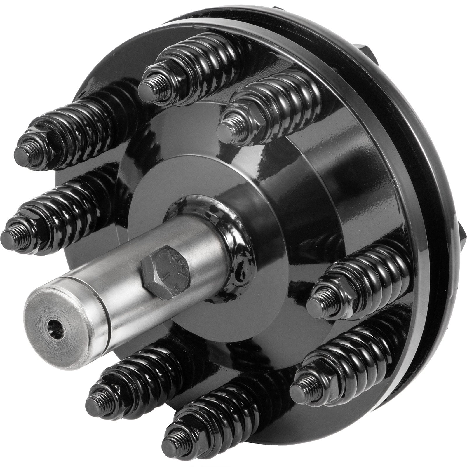 VEVOR Slip Clutch, 1 3/8” PTO Slip Clutch, Smooth Round Ends PTO Friction Clutch, Carburized Steel Tractor Slip Clutch, Adjustable Rotary Cutter Slip Clutch, Black Brush Hog Slip Clutch for PTO Shaft
