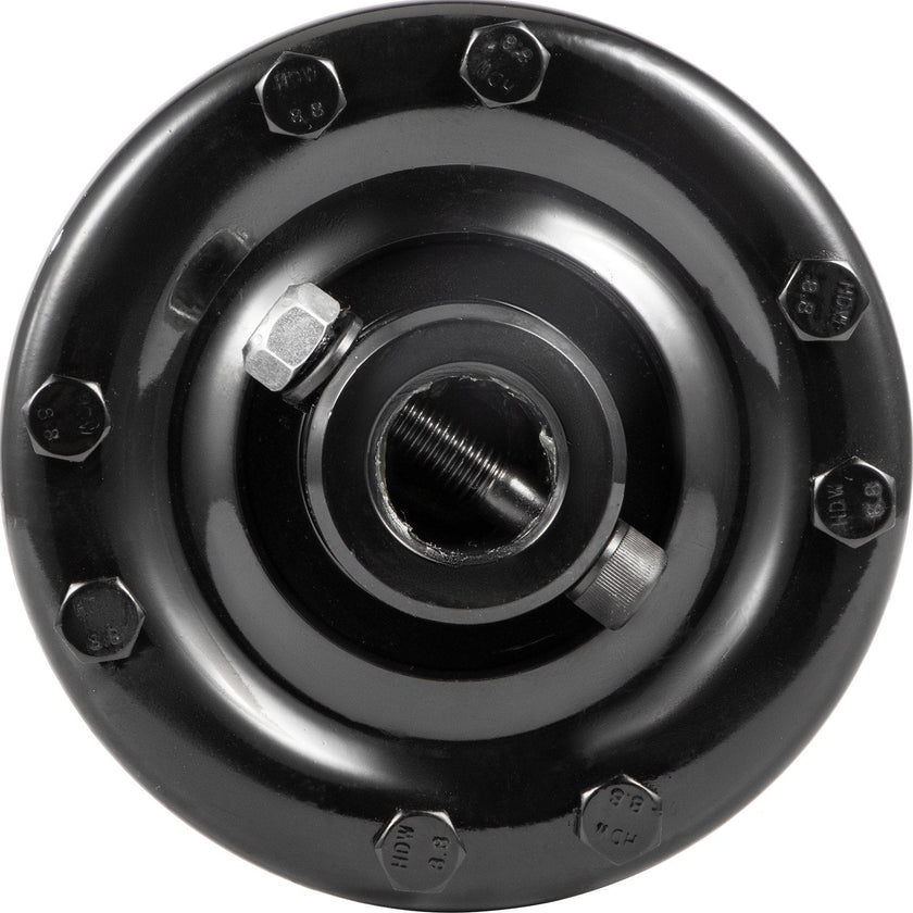 VEVOR Slip Clutch, 1 3/8” PTO Slip Clutch, Smooth Round Ends PTO Friction Clutch, Carburized Steel Tractor Slip Clutch, Adjustable Rotary Cutter Slip Clutch, Black Brush Hog Slip Clutch for PTO Shaft