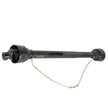 VEVOR PTO Shaft, 1-3/8” PTO Drive Shaft, 6 Spline End Round End PTO Driveline Shaft, Series 4 Tractor PTO Shaft, 39”-55” Brush Hog PTO Shaft, Black PTO Shaft for Bush Hog/Finish Mower/Rotary Cutter