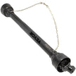VEVOR PTO Shaft, 1-3/8” PTO Drive Shaft, 6 Spline End Round End PTO Driveline Shaft, Series 4 Tractor PTO Shaft, 39”-55” Brush Hog PTO Shaft, Black PTO Shaft for Bush Hog/Finish Mower/Rotary Cutter
