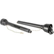 VEVOR PTO Shaft, 1-3/8” PTO Drive Shaft, 6 Spline Tractor?Round Implement Ends PTO Driveline Shaft, Series 4 Tractor PTO Shaft, 43-61” Brush Hog PTO Shaft Black, for Finish Mower, Rotary Cutter